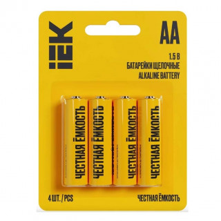 Батарейка щелоч. Alkaline LR06/AA (цена за 1шт.) IEK