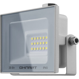 Светодиод. прожектор Онлайт 90 130 OFL-10-4К-WH-IP65-LED