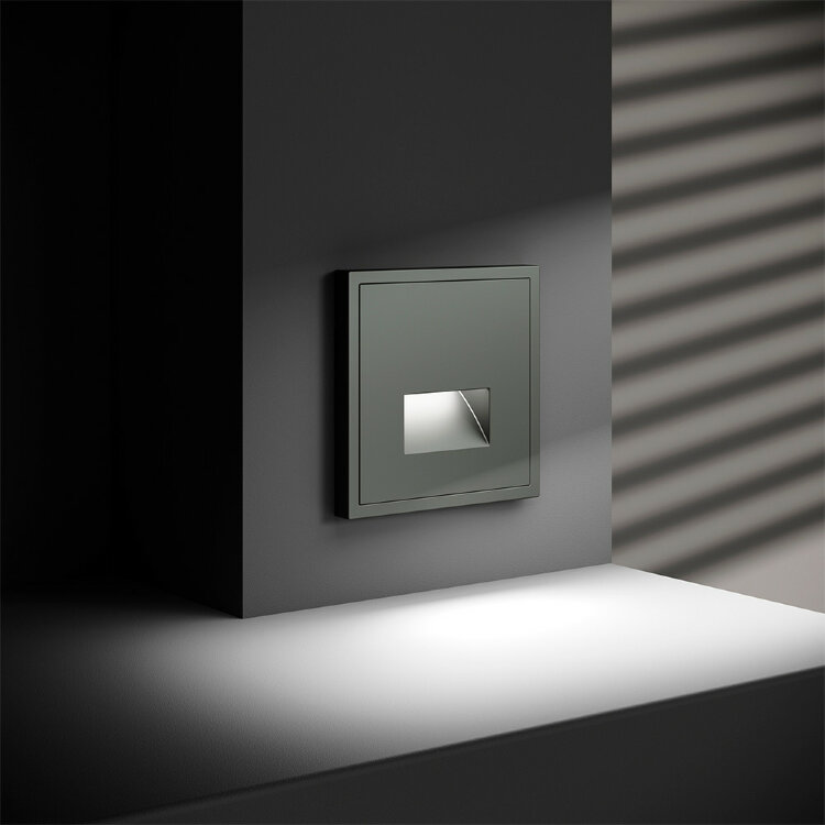 Встраиваемая LED подсветка Voltum S70 06 титан VLS070606