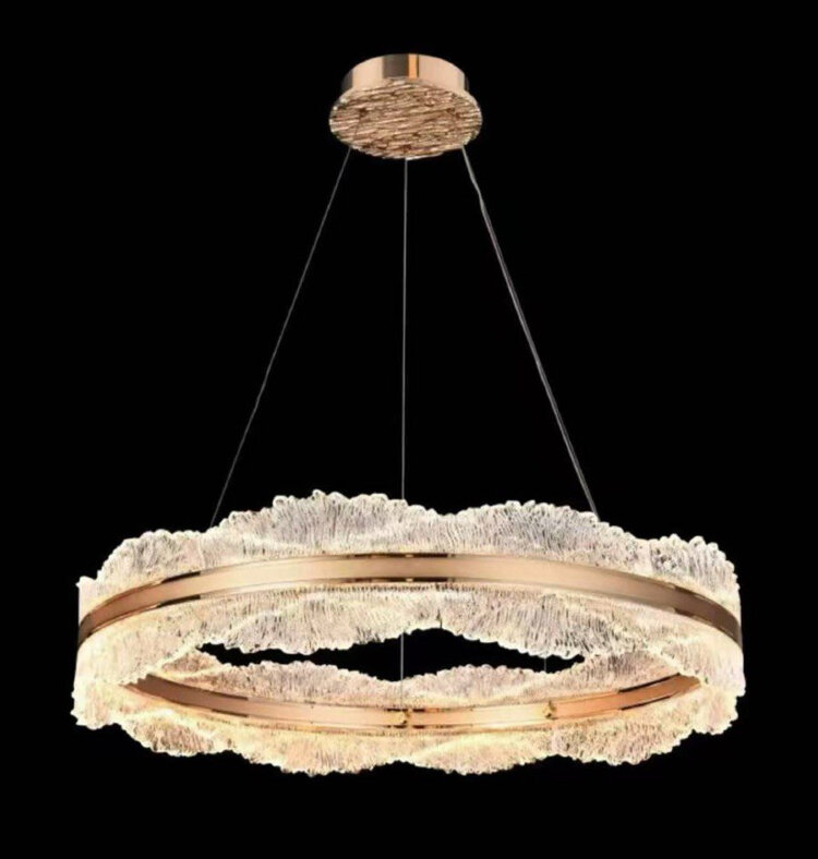 Подвес 8858-800 Champagne LED 140W 3000-6000K D800*H150*1500 пульт ДУ