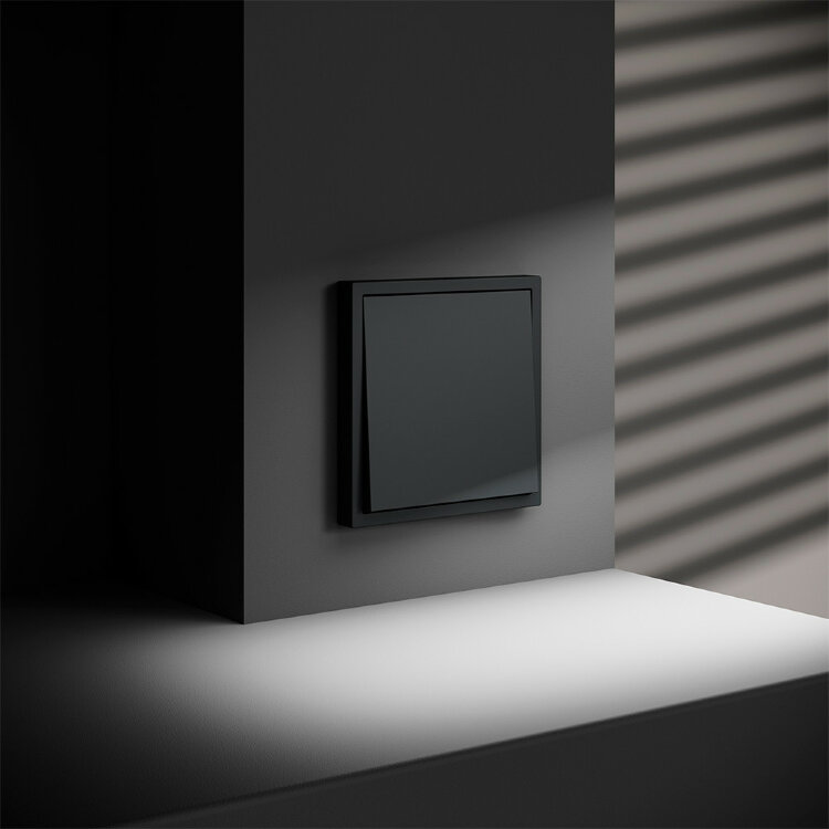 Вывод кабеля Voltum S70 07 графит VLS080207