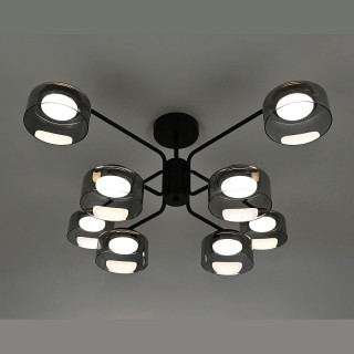 Люстра  MS 1227/8 Паго черный GX53 max.9W