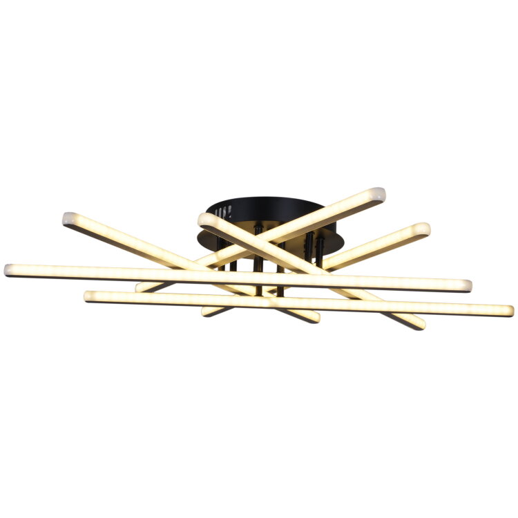 Люстра  SNEHA  08855-3.3-06C BK+GY