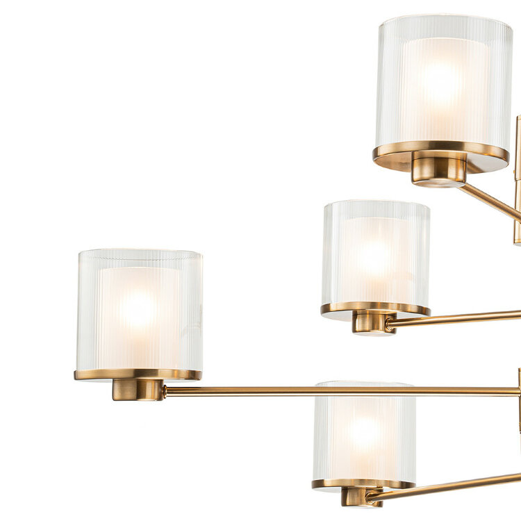 Люстра INDIGO  13023/8R Brass V000358