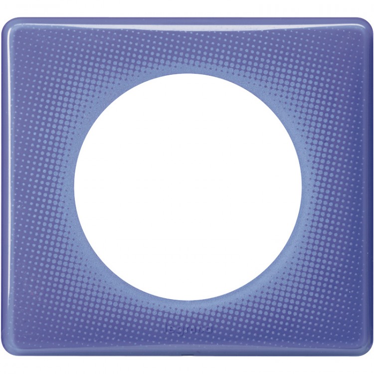 Legrand Celiane2 Муар лиловый Рамка 1-местная (2 мод)