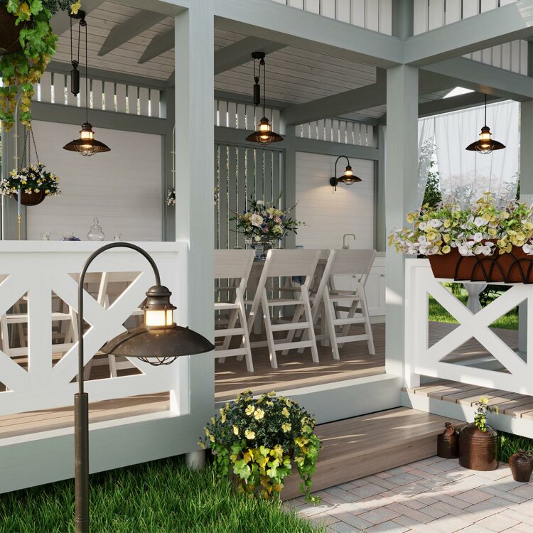 Уличный светильник ODEON LIGHT 4164/1A