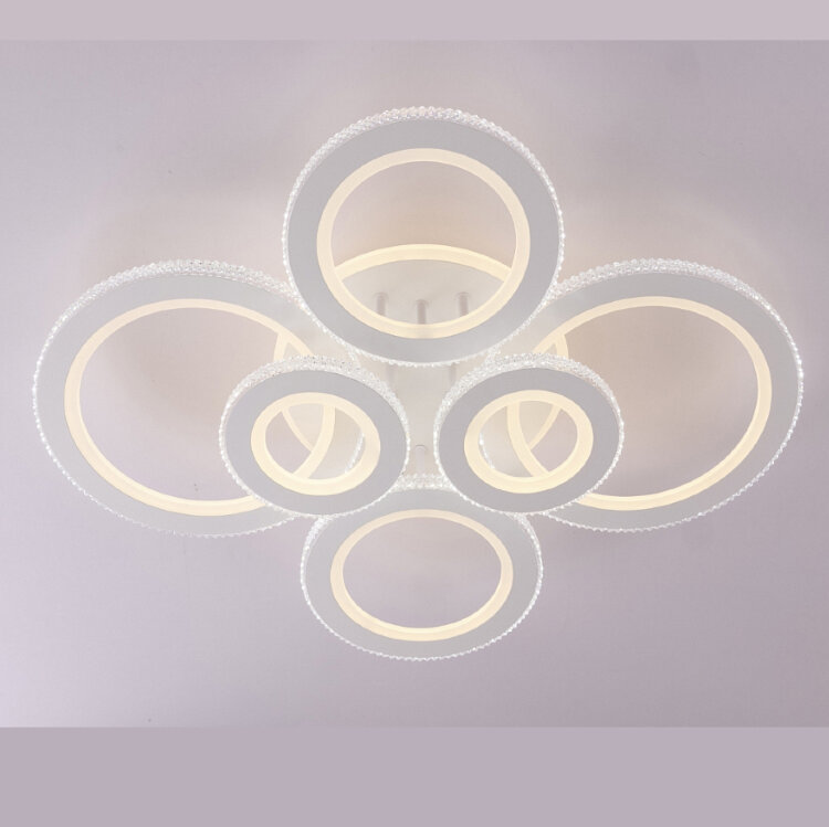 Люстра MS 1170/6 256W белый 3000-6500К IP20 c ПДУ 19968Lm