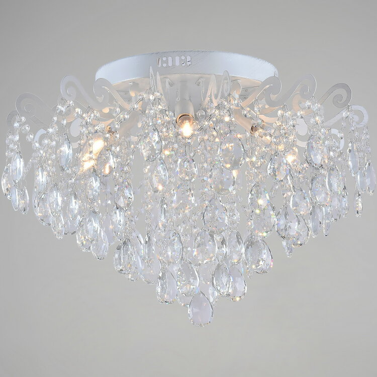 Люстра  SNEHA  04033-0.3-07 WH+Silver PN