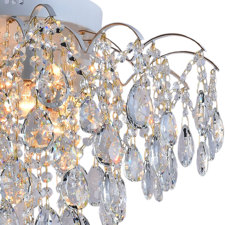 Люстра  SNEHA  04039-0.3-07 WH+GOLD PN