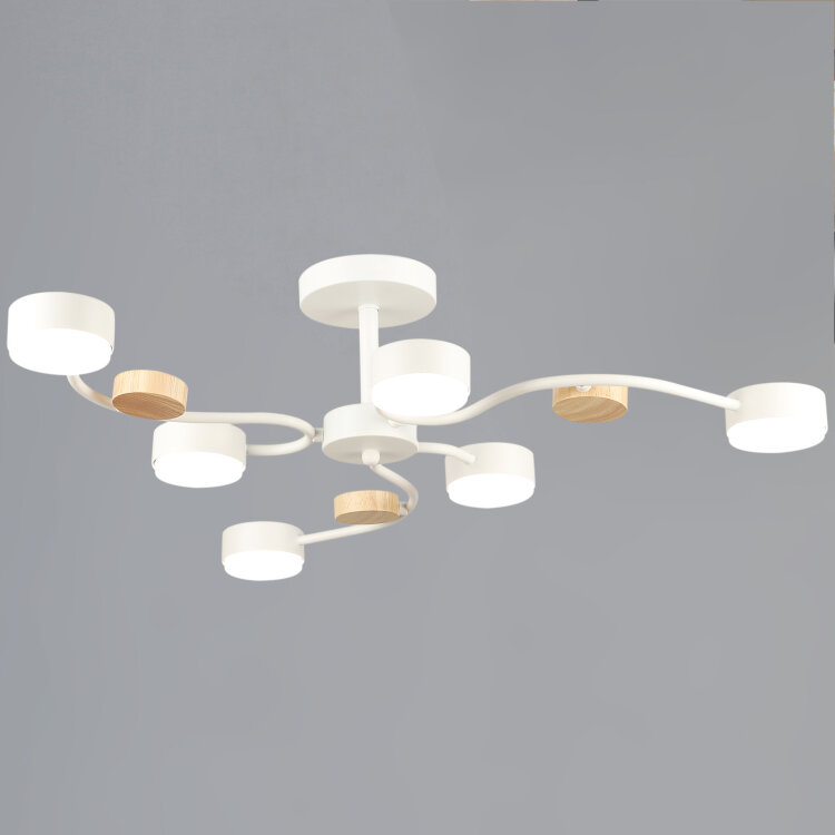 Люстра  SNEHA  92860-0.3-06 WT+WOOD GX53