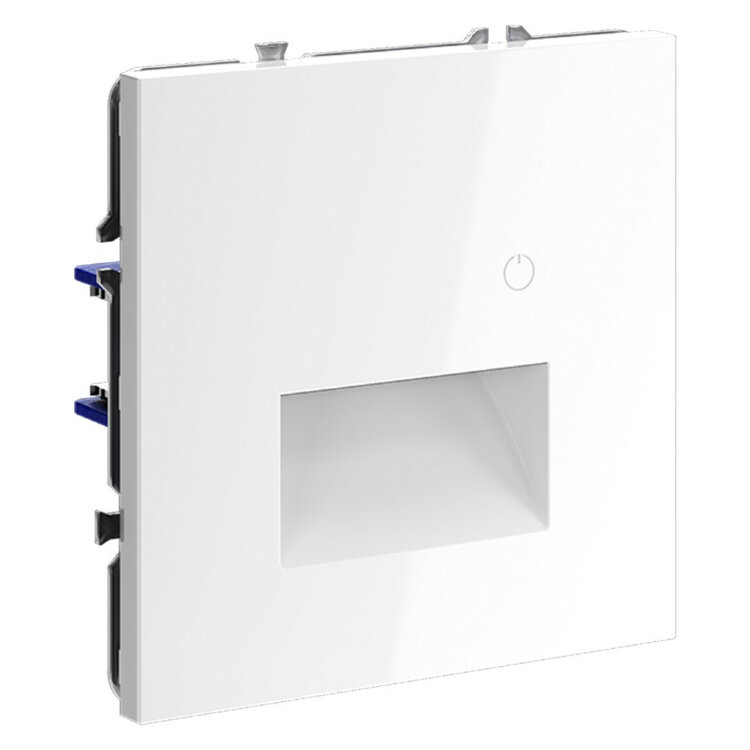 Встраиваемая LED подсветка с датчиком движения Voltum S70 01 белый глянцевый VLS070701