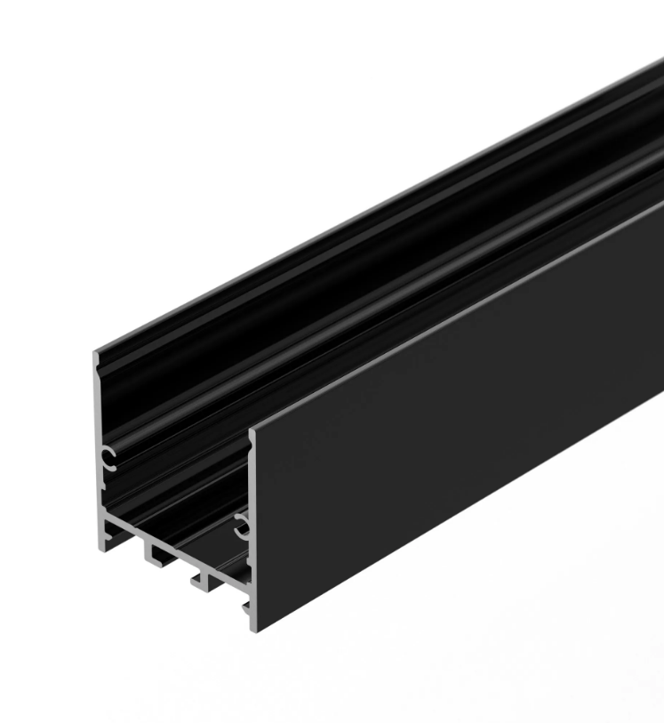Профиль SL-LINE-3638-LW-2000 ANOD BLACK (Arlight, Алюминий)