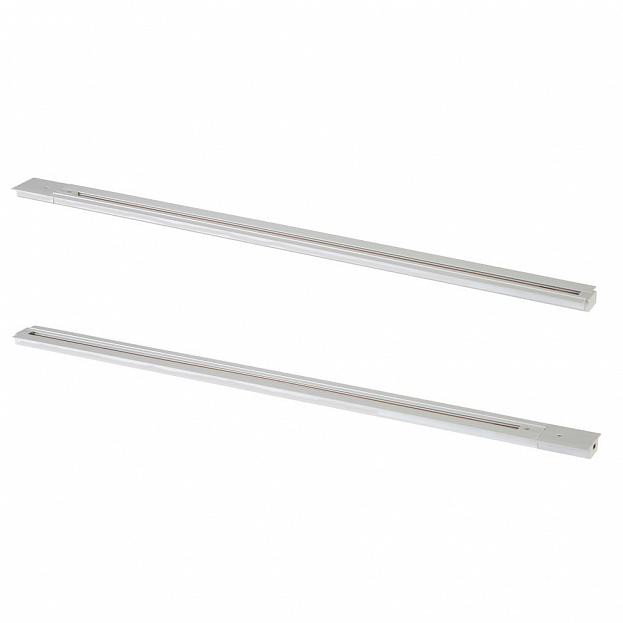 Шинопровод встраиваемый однофазный с питанием и заглушкой Crystal Lux 1407/006