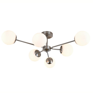 Люстра ESCADA 150008/6R E27*60W Satin nickel ES0000069