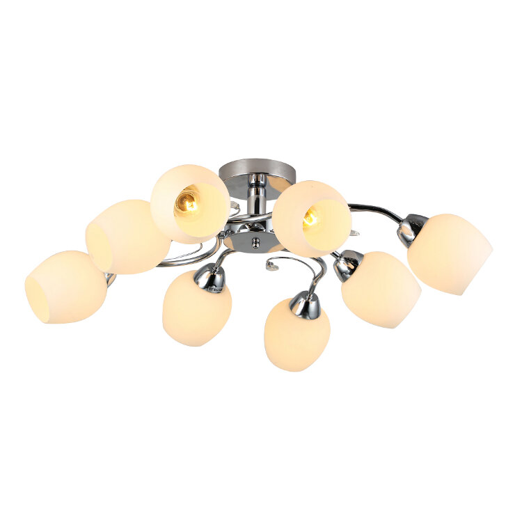 Люстра LV 9439/8 Дейн хром Е27 60W