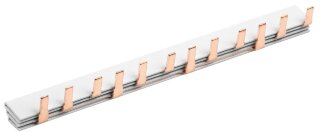 Шина соединительная типа PIN (12 штырей) 3-фазная 63А (22 см)