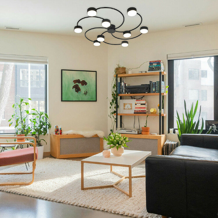 Люстра ESCADA 1180/9P GX53*15W Black