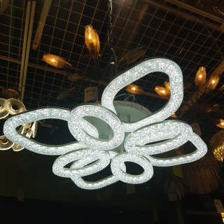 Люстра AURA 5789/4+4 Led WT
