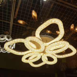 Люстра AURA 5789/4+4 Led WT