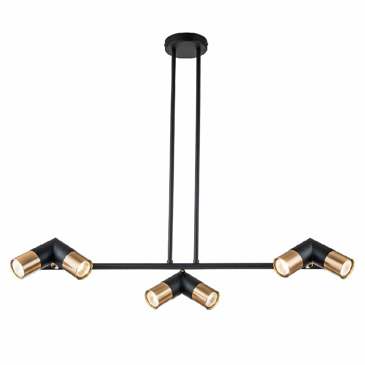 Люстра INDIGO  11036/6R Black V000452