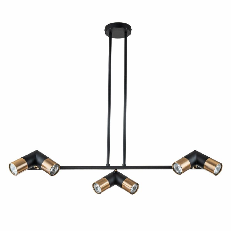 Люстра INDIGO  11036/6R Black V000452