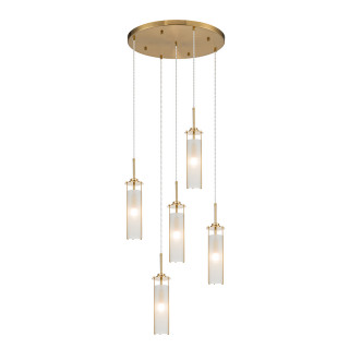 Люстра INDIGO  11038/5PL Brass V000417
