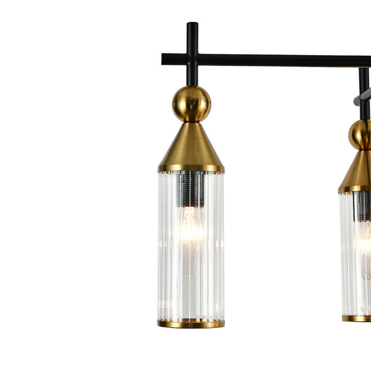 Люстра INDIGO  13037/5R Black V000527