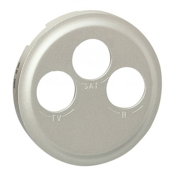 Legrand Celiane Накладка для розетки TV-FM-SAT Титан 68585